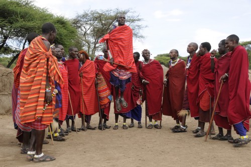 Maasai Village Tanzania 6982 copy